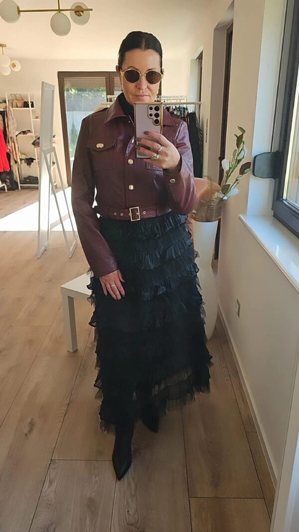 Spódnica z falbankami