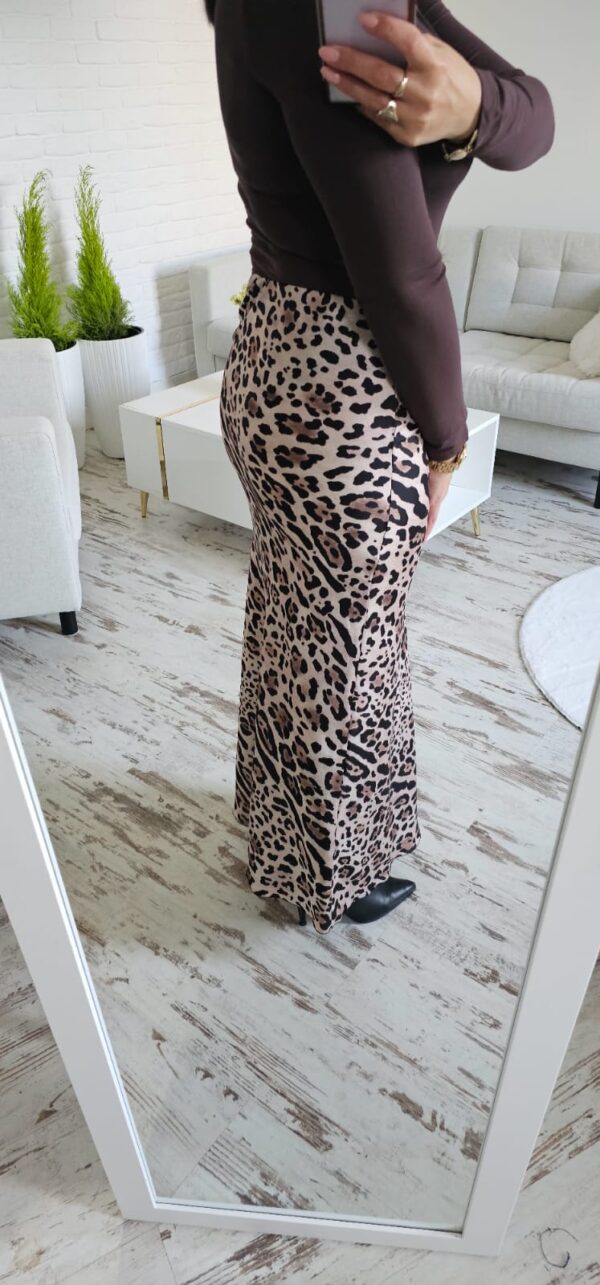 Spódnica  satynowa maxi