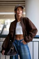 Kurtka VIVARA-CZEKOLADOWA