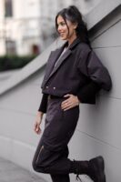 Damska kurtka D!OR SPORT-CZEKOLADOWY