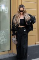 Kurtka CELINE i SPODNIE FLORENCE DENIM-czarne