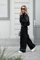 Kurtka CELINE i SPODNIE FLORENCE DENIM-czarne