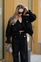 Kurtka CELINE i SPODNIE FLORENCE DENIM-czarne