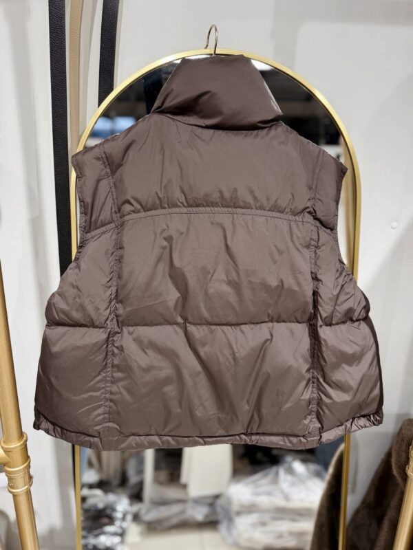 Bezrękawnik damski-czekolada