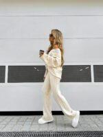 Komplet CANDICE-jasny beż