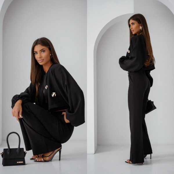 Damski komplet FLARE -czarny