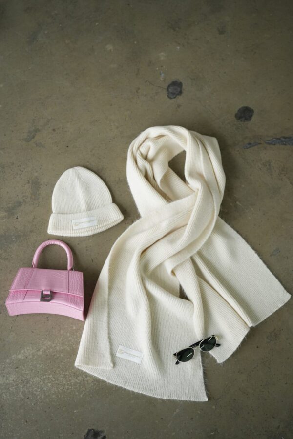 Czapka BG TEDDY | Waniliowy