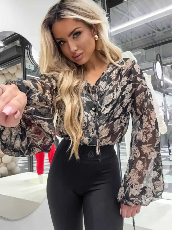 Bluzka LISBONA-flowers