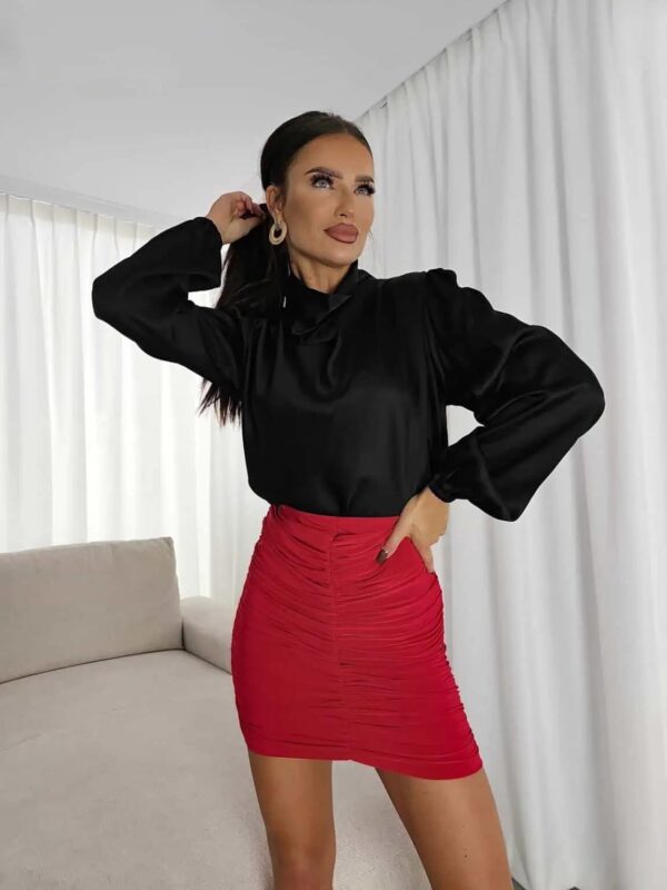 Bluzka LIVIA – ecru/czarna