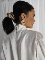 Bluzka LIVIA – ecru/czarna