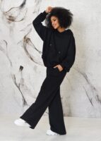 Czarny komplet dresowy LOLA