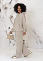 Beżowy komplet dresowy LOLA