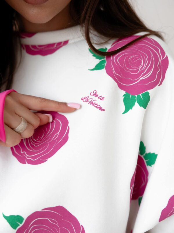 Bluza BLOOM biała LAVESTINO