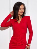 Sukienka czerwona ELORIA