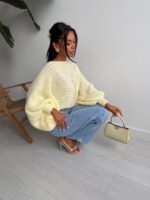 Sweter żółty Soft Latino