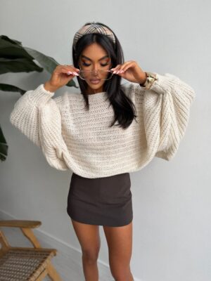 Sweter jasny beż Soft Latino