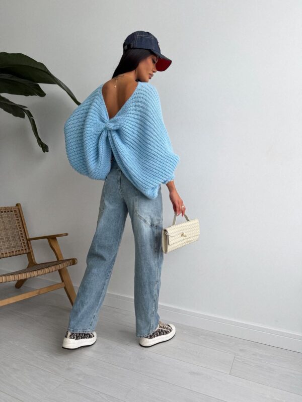 Sweter niebieski Soft Latino