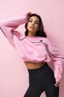 Komplet dresowy Bluza & Legginsy Róż BD