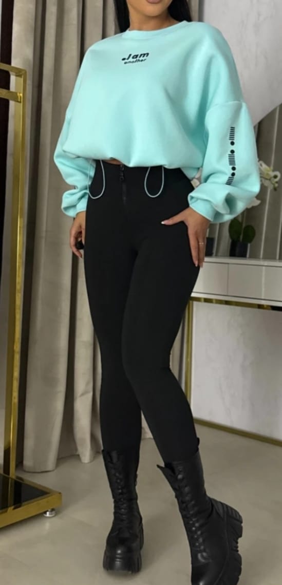 Dwuczęściowy komplet damski bluza+spodnie