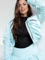 Damska kurtka ZINA w kolorze TIFFANI