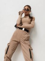 Spodnie ADDICT w kolorze beżowym