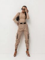 Spodnie ADDICT w kolorze beżowym