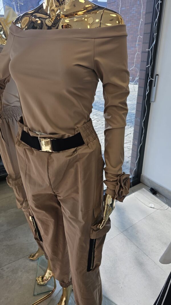 Bluzka hiszpanka ROSE beżowa