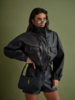 Kurtka MILLO eko skóra czarna