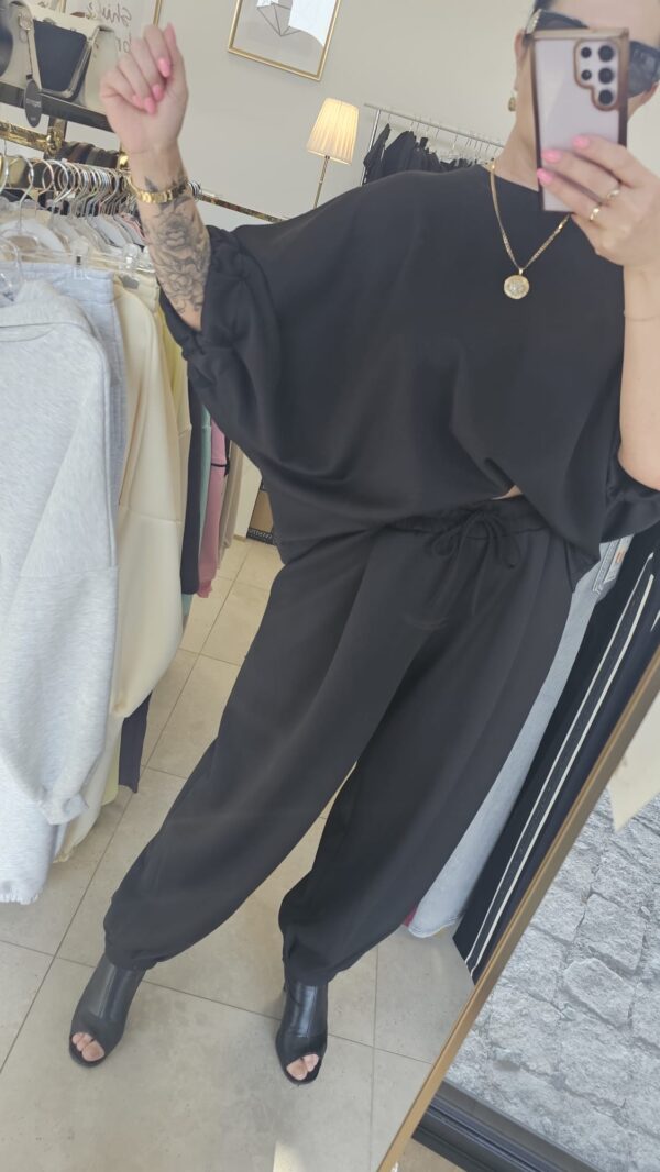 Czarny komplet dresowy SUGAR