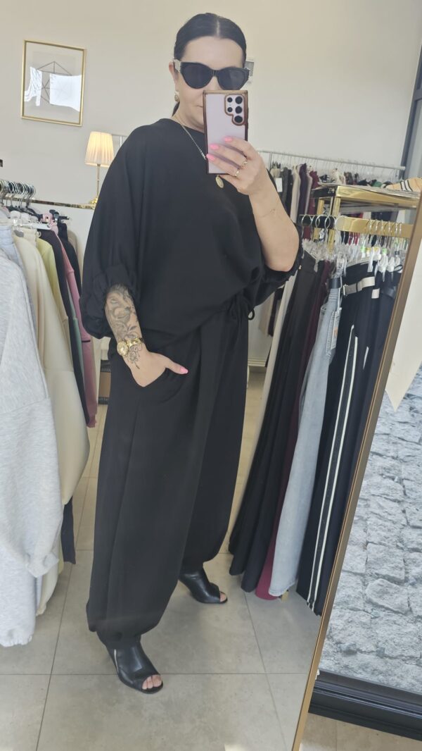 Czarny komplet dresowy SUGAR