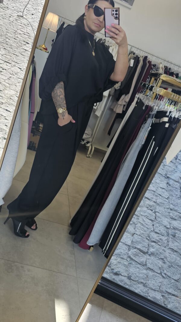 Czarny komplet dresowy SUGAR