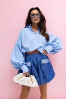 Koszul RICH-niebieska