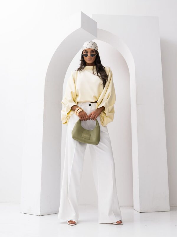 Bluzka Amelia -żółty pastel