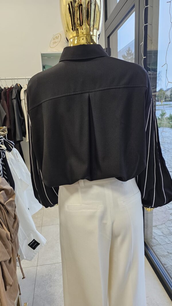 Koszula damska z lampasami