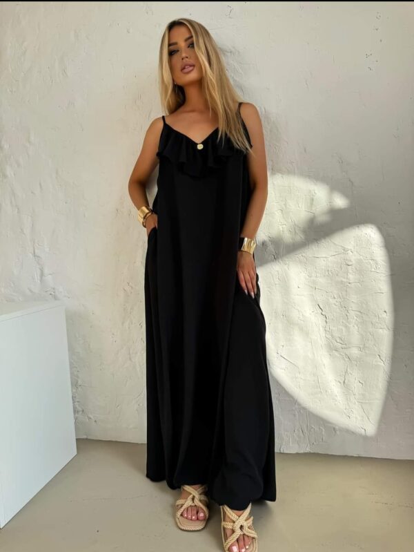 Sukienka maxi czarna