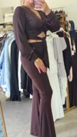 Spodnie/legginsy PAULA czekolada