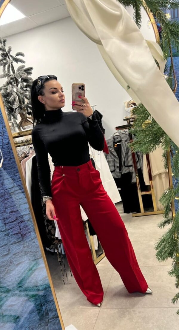 Damskie spodnie Florence/czerwone