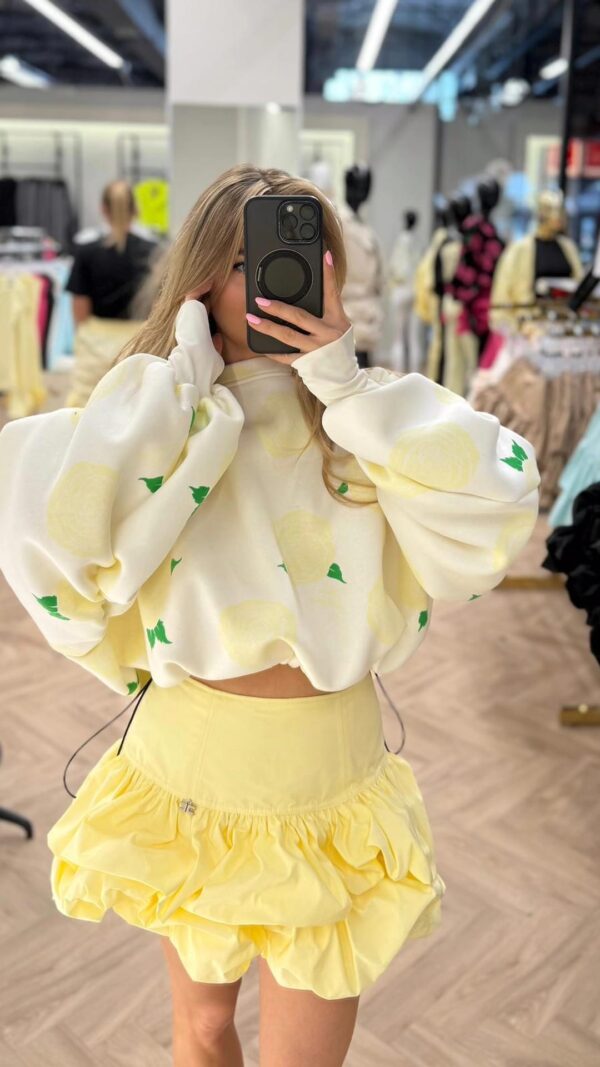 Spódnico-spodenki RINA -żółte