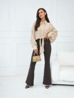 Koszula "MOTYL" w złotym wydniu