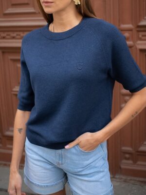 Sweter Tarcza granatowy Lemonada