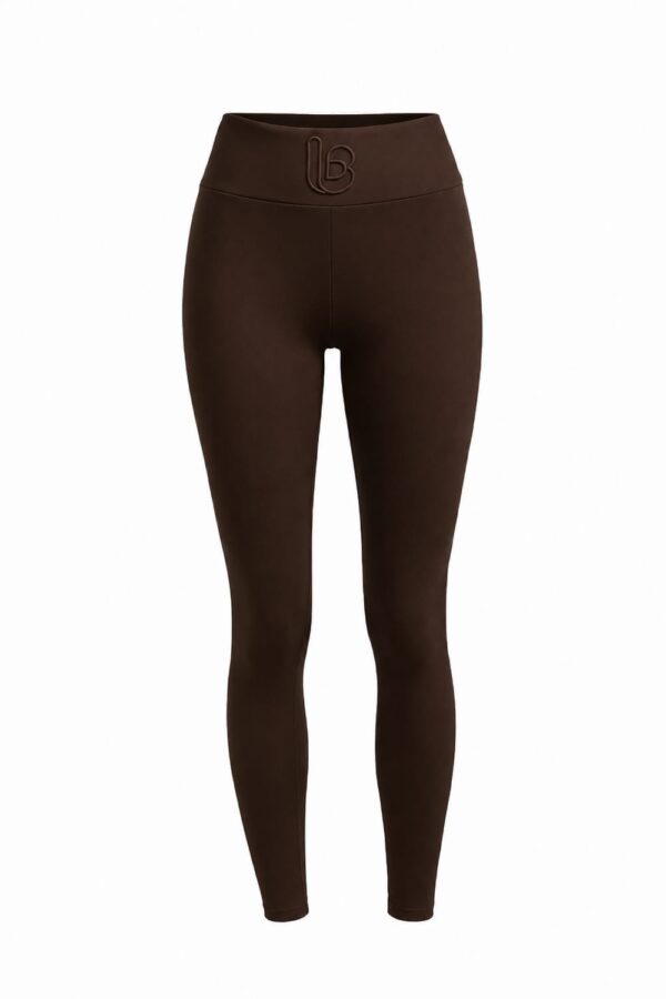 Legginsy AVI brązowe